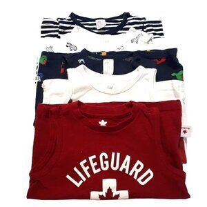 Bundle of 5 various branded tank tops toddler boys size 1.5 to 2 years.